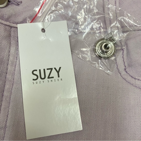 Suzy Shier Size 13 Light Lilac Bootcut Jeans Inseam 24 NWT - Picture 7 of 11
